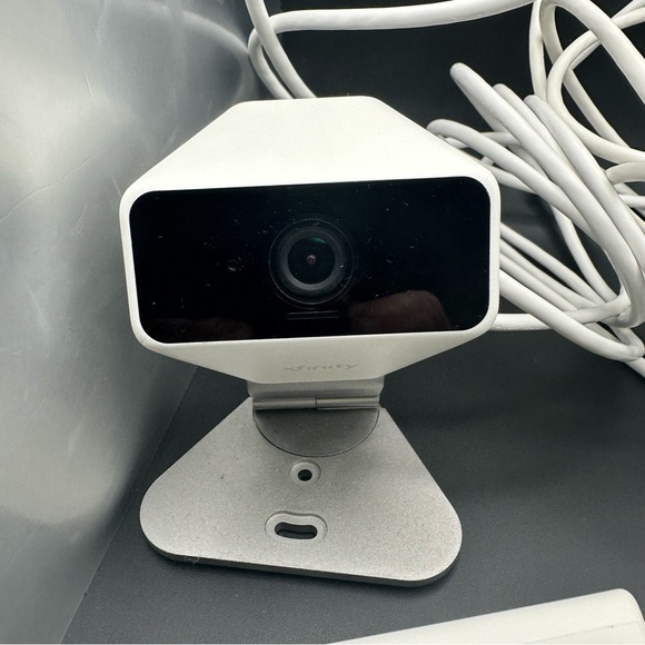 2 Xfinity Home Security Cameras – Indoor/Outdoor, Live Talk, Used - Picture 3 of 8